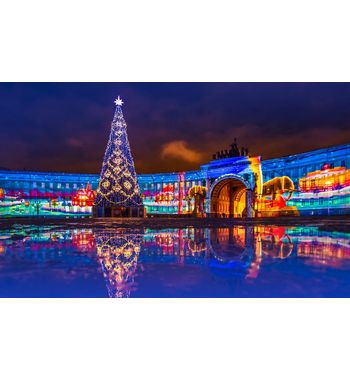 Новогодняя прогулка по Петербургу